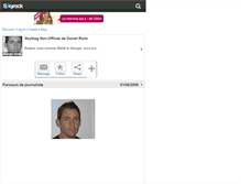 Tablet Screenshot of daniel-riolo.skyrock.com