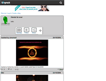 Tablet Screenshot of friends4you.skyrock.com