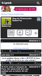 Mobile Screenshot of fictionjustin-bieber-fan.skyrock.com
