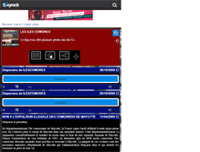 Tablet Screenshot of ilescomores.skyrock.com