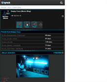 Tablet Screenshot of dj-coco-officiel.skyrock.com