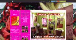 Desktop Screenshot of larissabeautysalon.skyrock.com