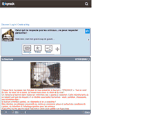 Tablet Screenshot of animaux-respect.skyrock.com