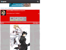 Tablet Screenshot of fullmetal-yaoi.skyrock.com