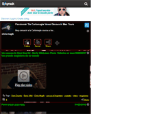 Tablet Screenshot of chris-magik.skyrock.com