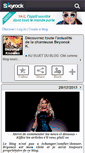 Mobile Screenshot of beyonce-knowles.skyrock.com