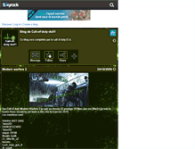 Tablet Screenshot of call-of-duty-du51.skyrock.com