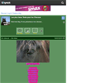 Tablet Screenshot of cheval-texte.skyrock.com