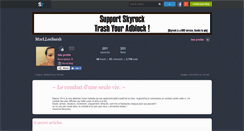 Desktop Screenshot of mzellessarah.skyrock.com