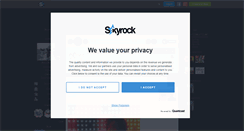 Desktop Screenshot of know-one-knows.skyrock.com
