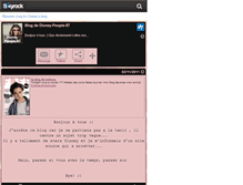 Tablet Screenshot of disney-people-97.skyrock.com