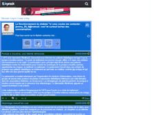 Tablet Screenshot of diabete59.skyrock.com