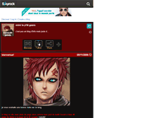 Tablet Screenshot of gaara-le-panda.skyrock.com