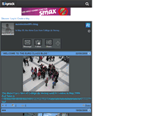 Tablet Screenshot of eurolondon09.skyrock.com
