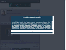 Tablet Screenshot of mileysplace.skyrock.com