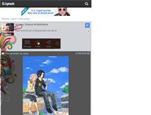 Tablet Screenshot of fictionsasuke-sakura.skyrock.com