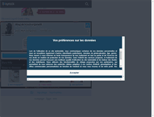 Tablet Screenshot of missmorgane55.skyrock.com