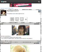 Tablet Screenshot of japon-music-x3.skyrock.com