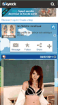 Mobile Screenshot of idol-asia.skyrock.com