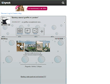 Tablet Screenshot of banksy.skyrock.com