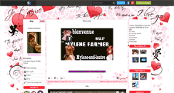 Desktop Screenshot of mylene-and-lautre.skyrock.com