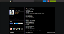 Desktop Screenshot of canarisazul.skyrock.com