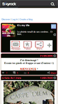 Mobile Screenshot of and-its-my-life.skyrock.com