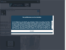 Tablet Screenshot of julie-linie.skyrock.com