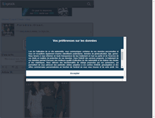 Tablet Screenshot of paradize-olsen.skyrock.com