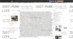 Desktop Screenshot of just-punk-life.skyrock.com