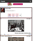 Tablet Screenshot of hbsv.skyrock.com