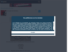 Tablet Screenshot of lycee-du-14.skyrock.com