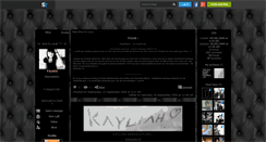 Desktop Screenshot of kaayliah.skyrock.com