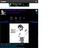 Tablet Screenshot of hommage-mick-jackson718.skyrock.com