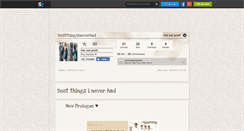 Desktop Screenshot of bestthingsineverhad.skyrock.com