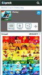 Mobile Screenshot of disney-1140.skyrock.com