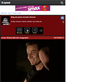 Tablet Screenshot of james-marsters-forever.skyrock.com