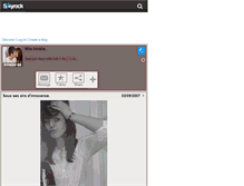 Tablet Screenshot of ameliie-59.skyrock.com