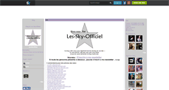 Desktop Screenshot of les-sky-officiel.skyrock.com