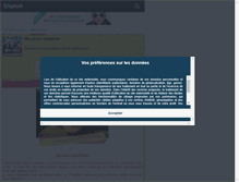 Tablet Screenshot of mlle-l0rie-xcollection.skyrock.com