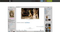 Desktop Screenshot of najoua-petitange.skyrock.com