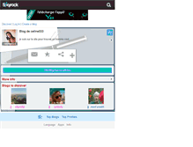 Tablet Screenshot of celine033.skyrock.com