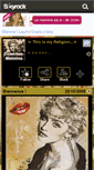 Mobile Screenshot of collection-madonna.skyrock.com