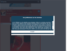 Tablet Screenshot of miss-celiine62.skyrock.com
