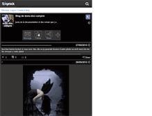 Tablet Screenshot of dono-doc-vampire.skyrock.com