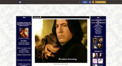 Desktop Screenshot of hermione-lovestory.skyrock.com