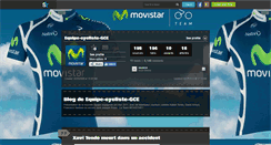 Desktop Screenshot of equipe-cycliste-gce.skyrock.com