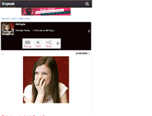 Tablet Screenshot of georgie-henley-fan.skyrock.com