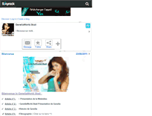 Tablet Screenshot of geneliaworld.skyrock.com