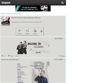 Tablet Screenshot of barneys-x3.skyrock.com